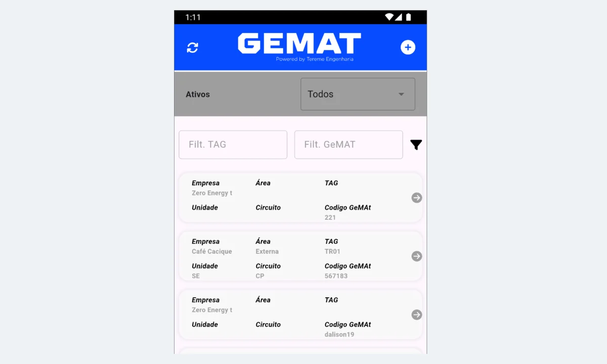 Transformer Management Application