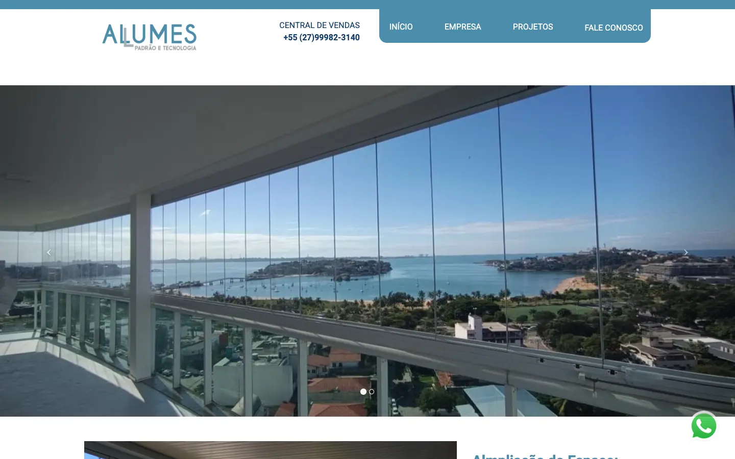 Site Institucional Allumes