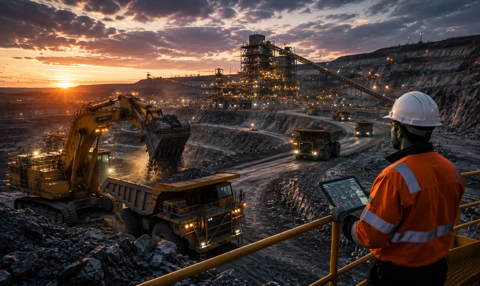 Safer, connected and data-driven mining operations.